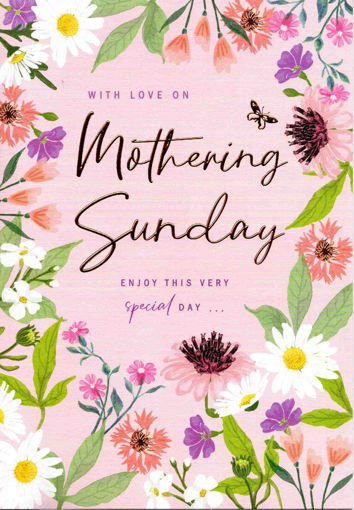 Picture of WITH LOVE ON MOTHERING SUNDAY ENJOY THIS DAY CARD